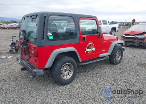 2002 Jeep Wrangler Se z USA, uszkodzony, nr VIN 1J4FA29P62P758125